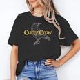 Curly Crow Art And Books Logo Unisex T-Shirt
