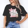 Cute Bookish Kindle Girlie Nerdy Read Book Lover Girl Women Unisex T-Shirt