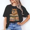 Cute Capybara Reading Books Animal Capybara Bookworms Unisex T-Shirt Cute Capybara Reading Books Animal Capybara Bookworms Unisex T-Shirt