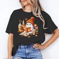 Cute Ghost Reading Book Lovers Halloween Pumpkin Women Girls Unisex T-Shirt Cute Ghost Reading Book Lovers Halloween Pumpkin Women Girls Unisex T-Shirt