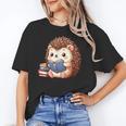 Cute Hedgehog Book Lover Readers Animal Reading Unisex T-Shirt Cute Hedgehog Book Lover Readers Animal Reading Unisex T-Shirt