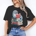 Cute Reading Seal On Books Book Lover Unisex T-Shirt Cute Reading Seal On Books Book Lover Unisex T-Shirt