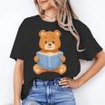 Cute Teddy Bear Reading Book Adorable For Readers Unisex T-Shirt