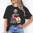 Dalmatian Reading Books Matching Bookworm Readers Librarian Unisex T-Shirt