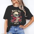 Dark Romance Romantasy Smutty Book Lover Morally Grey Merch Unisex T-Shirt