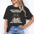 Das Ist Es Was Ich Tue Ich Lese Books Crochet And Unisex T-Shirt