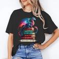Dragons And Books Dragonworm Book Lover Reading Unisex T-Shirt Dragons And Books Dragonworm Book Lover Reading Unisex T-Shirt
