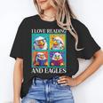 Eagle Love Reading And Eagles Child Book Lover Unisex T-Shirt Eagle Love Reading And Eagles Child Book Lover Unisex T-Shirt