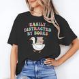 Easily Distracted By Books Silly-Goose Bookish Library Read Unisex T-Shirt Easily Distracted By Books Silly-Goose Bookish Library Read Unisex T-Shirt