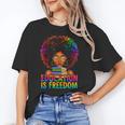 Education Is Freedom Teacher Books History Month Unisex T-Shirt