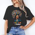 Education Is Freedom History Month Teacher Books Afro For Men Women Unisex T-Shirt