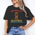 Emotionally Recovering From A Book Frog Unisex T-Shirt Emotionally Recovering From A Book Frog Unisex T-Shirt