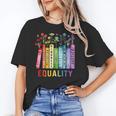 Equality Books Peace Love Compassion LGBT Gay Lesbian Pride Unisex T-Shirt Equality Books Peace Love Compassion LGBT Gay Lesbian Pride Unisex T-Shirt