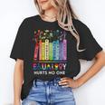 Equality Hurts No One Book Flower Rainbow Pride Month LGBTQ Unisex T-Shirt