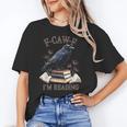F-CAW-F Crow Book Lover Reader Gothic Humor Unisex T-Shirt F-CAW-F Crow Book Lover Reader Gothic Humor Unisex T-Shirt