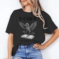 F-Caw-F Crow Book Lovers Vintage Bookish Bird Unisex T-Shirt