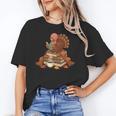 Fall Book Vintage Turkey Thanksgiving Reading Book Lovers Unisex T-Shirt Fall Book Vintage Turkey Thanksgiving Reading Book Lovers Unisex T-Shirt