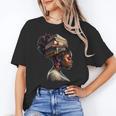 Girl Crown Of Books African Teacher Black History BHM Unisex T-Shirt
