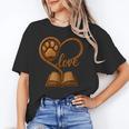 Girl Who Loves Dogs & Books Heart Dog Lover Reader Reeding Unisex T-Shirt Girl Who Loves Dogs & Books Heart Dog Lover Reader Reeding Unisex T-Shirt