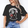 Grim Reaper Bookworm Cute Book Reading Halloween Unisex T-Shirt Grim Reaper Bookworm Cute Book Reading Halloween Unisex T-Shirt