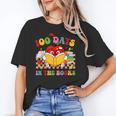 Groovy 100 Days In The Books Reading 100th Day Of School Unisex T-Shirt Groovy 100 Days In The Books Reading 100th Day Of School Unisex T-Shirt