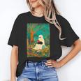 Groovy Ghost Reading Book Cat Halloween Ghost Teacher Unisex T-Shirt Groovy Ghost Reading Book Cat Halloween Ghost Teacher Unisex T-Shirt