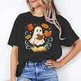 Halloween Cute Ghost Shirt Reading Books Ghost Unisex T-Shirt Halloween Cute Ghost Shirt Reading Books Ghost Unisex T-Shirt
