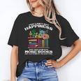 Happiness More Books Read Reading Librarian Men Women Kids Unisex T-Shirt Happiness More Books Read Reading Librarian Men Women Kids Unisex T-Shirt