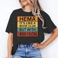 Hema Definition Like A Book Club With Swords Unisex T-Shirt