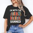 I'm With The Banned Librarian Banned Book Lover Reader Unisex T-Shirt