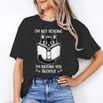 I’m Not Reading I’m Judging You Silently Fun Cat Book Lover Unisex T-Shirt I’m Not Reading I’m Judging You Silently Fun Cat Book Lover Unisex T-Shirt