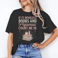 If It Involves Books & Pajamas Count Me In Cute Pajama Night Unisex T-Shirt