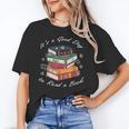 It's a Good Day To Read a Book Floral Stack Tee Unisex T-Shirt