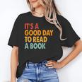 It's A Good Day To Read A Book Retro Vintage Teacher Unisex T-Shirt It's A Good Day To Read A Book Retro Vintage Teacher Unisex T-Shirt