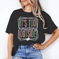 It's Too Nonfictiony Outside Reading Quote Bookish Unisex T-Shirt It's Too Nonfictiony Outside Reading Quote Bookish Unisex T-Shirt