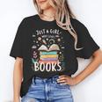 Just a Girl Who Loves Books Cute Book Lover Bookworm Unisex T-Shirt Just a Girl Who Loves Books Cute Book Lover Bookworm Unisex T-Shirt