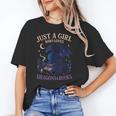 Just a Girl Who Loves Dragons And Books Fantasy Unisex T-Shirt Just a Girl Who Loves Dragons And Books Fantasy Unisex T-Shirt