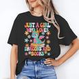 Just A Girl Who Loves Dragons And Books Reading Bookworm Unisex T-Shirt Just A Girl Who Loves Dragons And Books Reading Bookworm Unisex T-Shirt