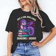 Just a Girl Who Loves Dragons And Books Reading Unisex T-Shirt Just a Girl Who Loves Dragons And Books Reading Unisex T-Shirt