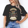Just One More Chapter Cozy Book Lover Reading & Coffee Unisex T-Shirt Just One More Chapter Cozy Book Lover Reading & Coffee Unisex T-Shirt