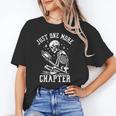 Just One More Chapter Skeleton Reading Book Unisex T-Shirt Just One More Chapter Skeleton Reading Book Unisex T-Shirt