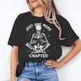 Just One More Chapter Skeleton Reading Bookworm Unisex T-Shirt