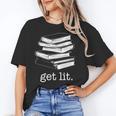 Let's Get Lit Books Unisex T-Shirt