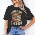 Librarians Do It By The Book Librarian Unisex T-Shirt