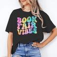 Library Book Fair Vibe Tie Dye School Reading Nostalgic Unisex T-Shirt Library Book Fair Vibe Tie Dye School Reading Nostalgic Unisex T-Shirt