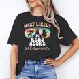 Most Likely To Read Books All Summer Teacher Student Unisex T-Shirt