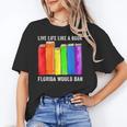 Live Life Like A Book Florida Would Ban LGBT Month Unisex T-Shirt