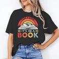 Take A Look It's In A Book Reading Book Vintage Rainbow Unisex T-Shirt
