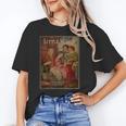 Louisa May Alcott Coming Of Age Novel Little Women Book Cover Small Unisex T-Shirt Louisa May Alcott Coming Of Age Novel Little Women Book Cover Small Unisex T-Shirt