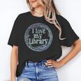 I Love My Library Medallion For Book Lover Reader Librarian Unisex T-Shirt I Love My Library Medallion For Book Lover Reader Librarian Unisex T-Shirt